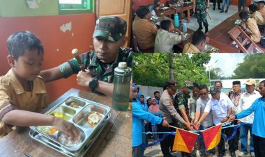 Dandim Boyolali Resmikan SPPG, Dorong Generasi Sehat