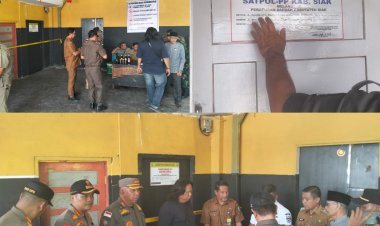 Satpol PP Siak Tutup Dua Tempat Hiburan Malam Tak Berizin di Perawang