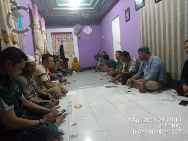 Karang Taruna Parit Aman Gelar Silaturahmi dan Bagikan SK Pengurus