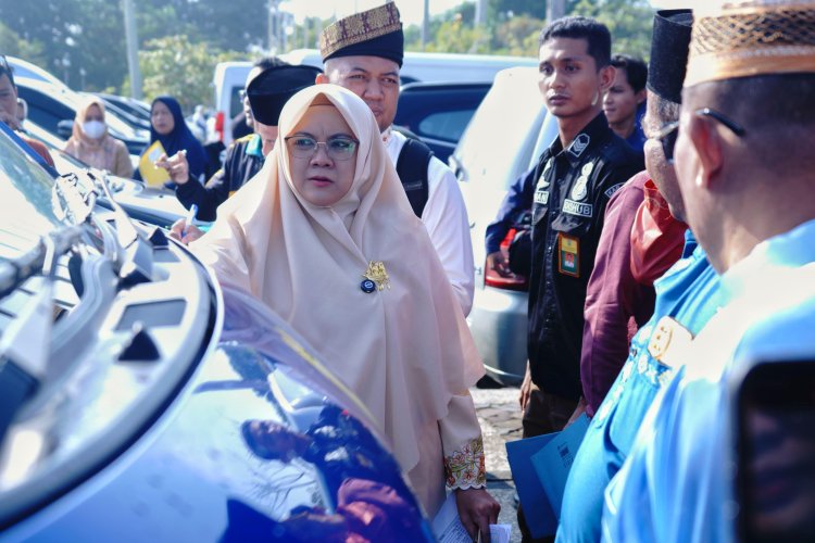 Bupati Siak Tertibkan 523 Kendaraan Dinas, Siap Lelang 100 Unit Tak Layak