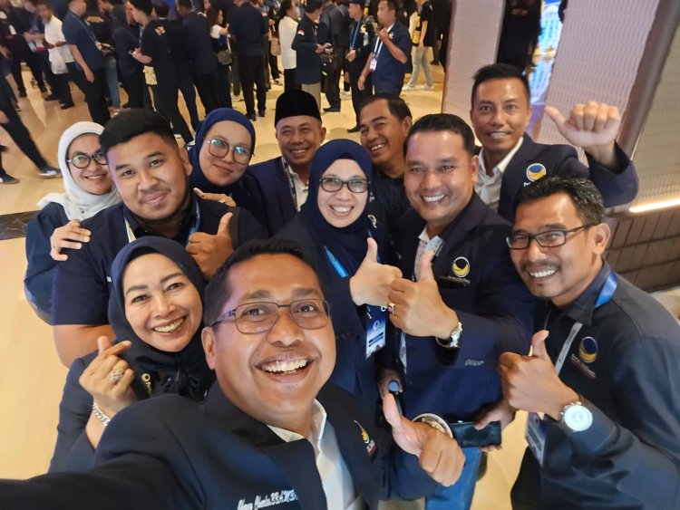 NasDem Rohil Hadiri Rakernas 2025 di Makassar, Siapkan Strategi Pilkada