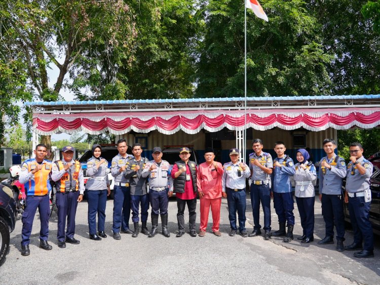 Dishub Siak Tertibkan Puluhan Truk Sawit ODOL