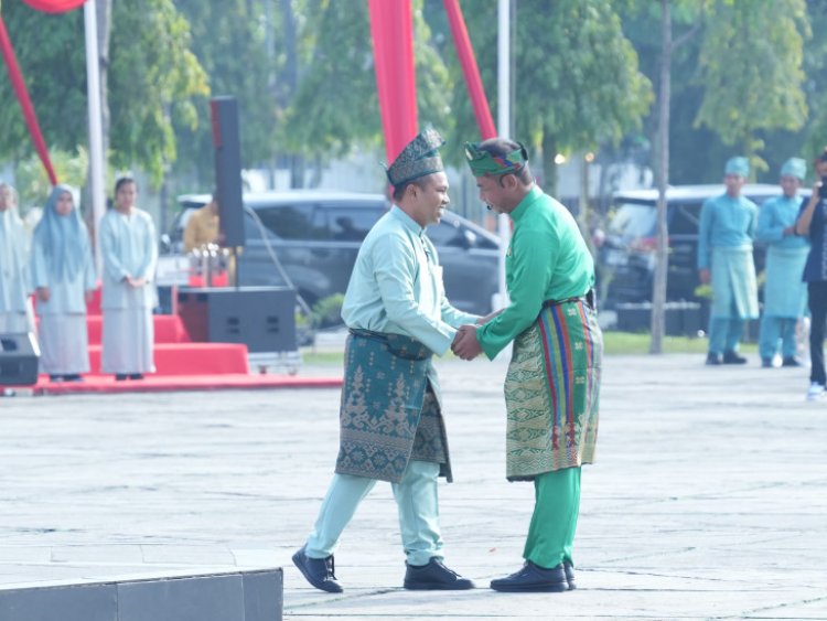 Bupati Kampar Ahmad Yuzar Pimpin Upacara HUT ke-68 Provinsi Riau, Sebuah Kebanggaan, Amanah Besar, dan Pengingat Sejarah