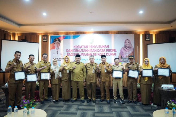 Penyusunan Data Profil Kelurahan Dumai 2025 Dipercepat