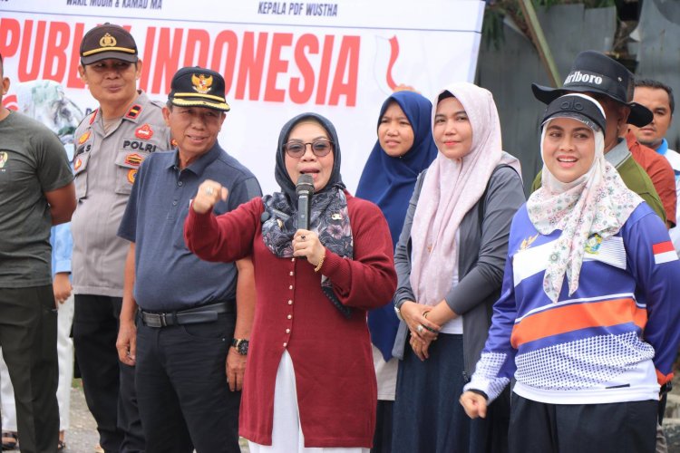 Jalan Sehat & Karnaval HUT RI ke-80 Kampar Utara, Ribuan Warga Tumpah Ruah