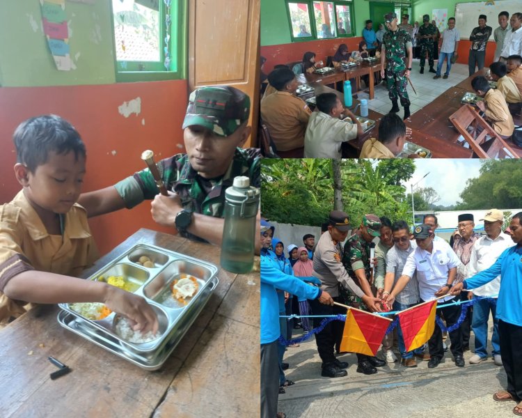 Dandim Boyolali Resmikan SPPG, Dorong Generasi Sehat