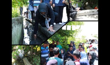 Bupati Siak Afni Tinjau Titik Rawan Banjir Tualang, Instruksikan Penanganan Cepat