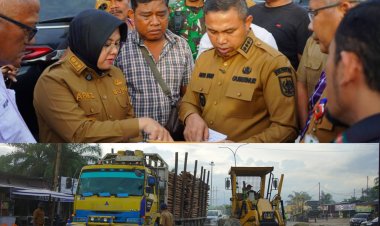 Gubernur Riau Tegas Sikapi Jalan Rusak Minas–Tualang, Bupati Siak Dukung