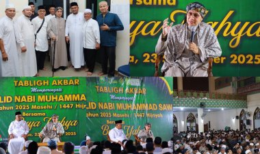 Ribuan Warga Siak Hadiri Maulid Nabi Bersama Buya Yahya