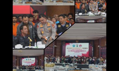 Polda Sumut Sita 1,4 Ton Sabu, 6.004 Tersangka Diamankan