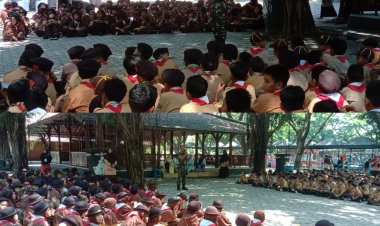 Koramil Karangmalang Tanamkan Bhinneka Tunggal Ika di SD Az Zahra Sragen