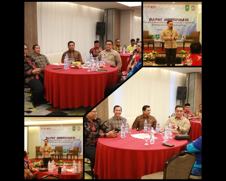 Fauzi Asni Hadiri FORSESDASI Riau, Tekankan Penataan ASN untuk Pelayanan Publik