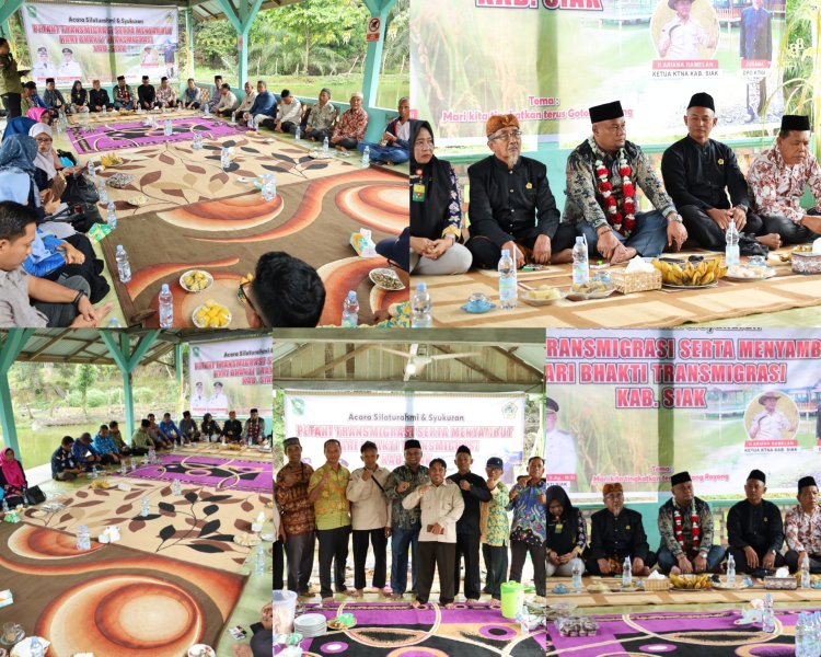Wabup Siak Dukung Petani Transmigrasi, Dorong Pertanian Berkelanjutan