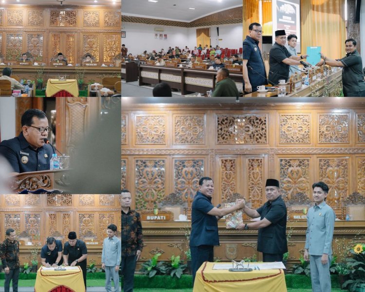 DPRD Kuansing Sahkan Ranperda Zakat dan Kawasan Tanpa Rokok