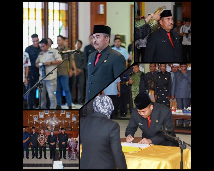 Bupati Siak Lantik Mahadar Jadi Sekda Definitif