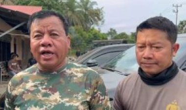 Bupati Kuansing Suhardiman Amby Geram, Tegaskan Hukum Harus Tegak Usai Penertiban PETI di Cerenti