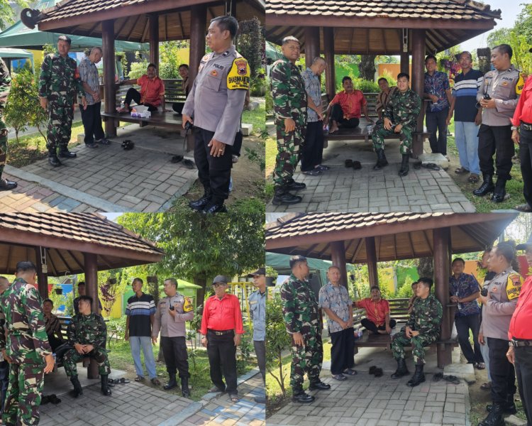 Babinsa Tipes Jalin Komsos, Wujudkan Wilayah Aman dan Kondusif