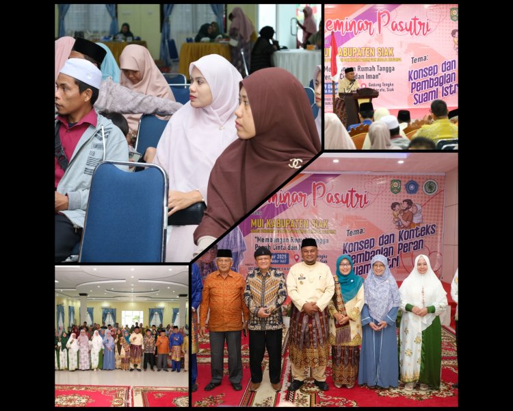 MUI Siak Gelar Seminar Pasutri, Perkuat Ketahanan Keluarga Islami