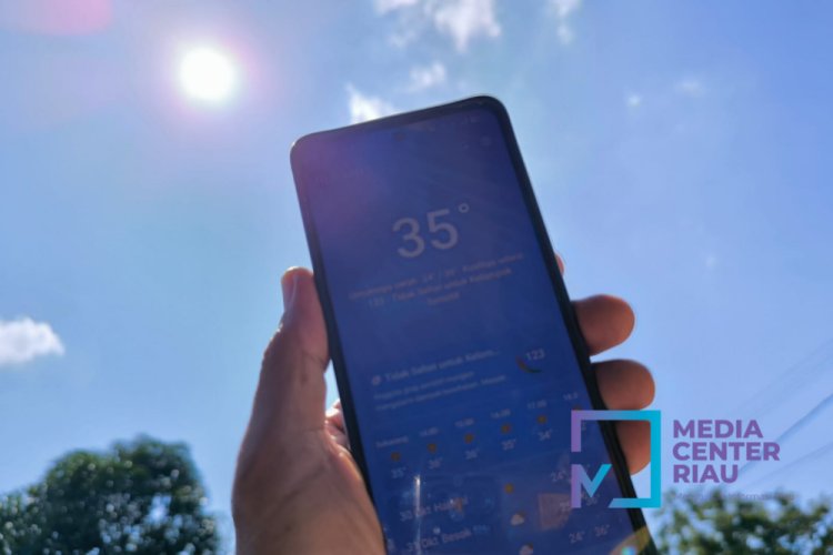 Riau Kering, 10 Hari Tanpa Hujan Suhu Sentuh 36,4°C