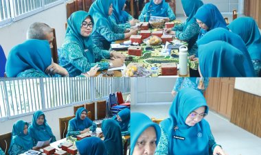 Ketua TP PKK Inhil Ikuti Sosialisasi Rakernas X PKK 2025