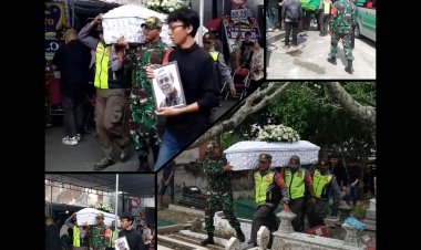 Babinsa Serengan Takziah, Wujud Nyata Kepedulian TNI Terhadap Warga