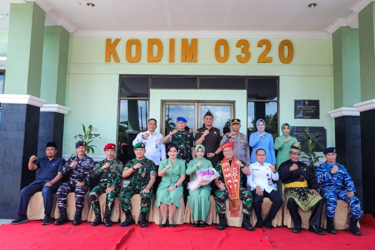 Pemerintah Dumai Sambut Dandim 0320 yang Baru