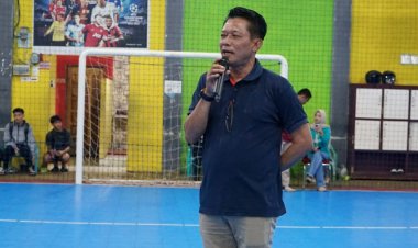 Tunjiarto Buka Futsal Cup IV PPMPB Meranti