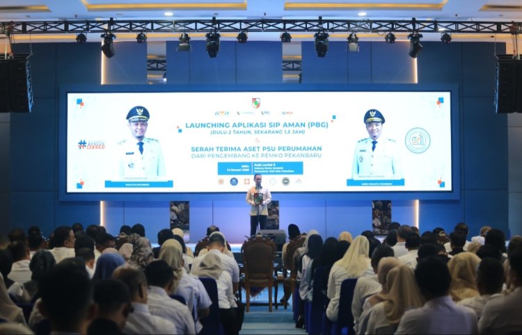 Wali Kota Agung Resmikan Aplikasi Sip Aman, Pengurusan Izin Bangunan Kini Lebih Cepat
