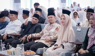 Agung Tingkatkan Kesejahteraan Guru Jelang Ramadhan di Pekanbaru