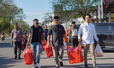 Aksi Ramadan Menggugah! 1.000 Takjil Dibagikan di Dumai, Sinergi HIPMI, Karang Taruna, IKA UIR dan SMSI Dipuji Pemko
