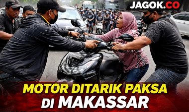 Motor Ditarik Paksa di Makassar, Konsumen Sudah Sepakat Bayar