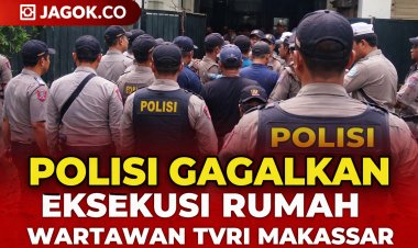 Polisi Gagalkan Eksekusi Rumah Wartawan TVRI di Makassar, Lelang Diduga Cacat Hukum