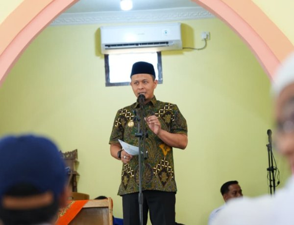 Wako Agung Resmikan Masjid Abid Sulthan di Rumbai