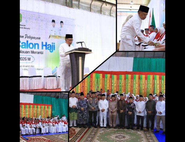 110 Calon Haji Meranti Ditepungtawari, Bupati Asmar Ingatkan Jaga Niat dan Kesehatan