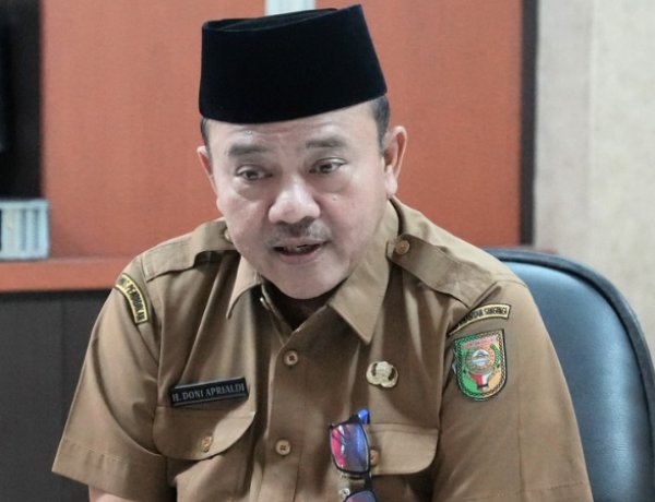 Diskominfoss Kuansing Pasang BTS Sementara Dukung MTQ Riau 2026