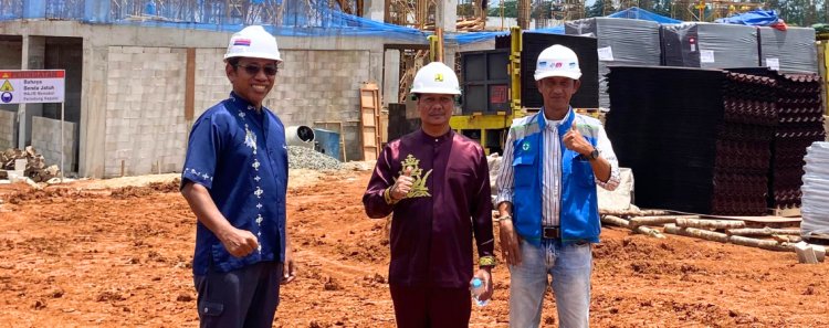 Wabup Muklisin Tinjau Sekolah Rakyat Kuansing, Pastikan Proyek Tepat Waktu