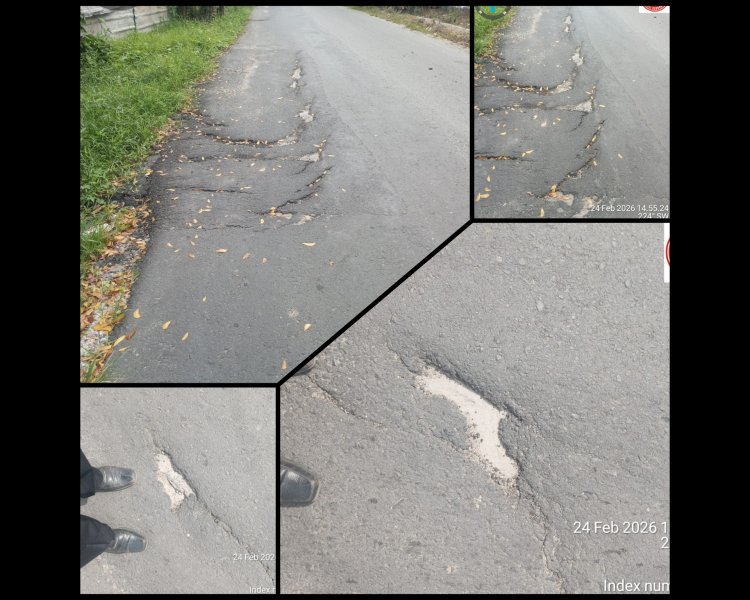 Proyek Jalan Rp1,9 M di Sunggal Cepat Rusak, KCBI Desak Transparansi