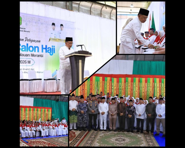 110 Calon Haji Meranti Ditepungtawari, Bupati Asmar Ingatkan Jaga Niat dan Kesehatan