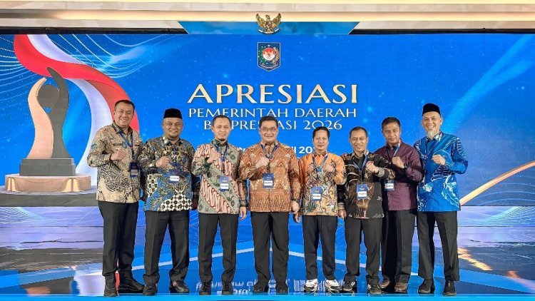 Wabup Meranti Hadiri Apresiasi Pemda Berprestasi 2026