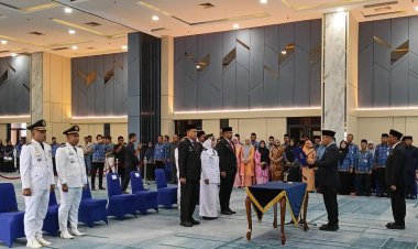 Resmi Dilantik Wako Agung, 7 Pejabat Baru Pemko Pekanbaru Siap Genjot Reformasi Birokrasi