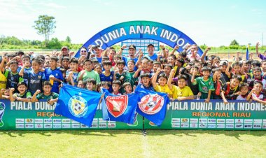 Wako Agung Buka Piala Dunia Anak Regional Riau di Pekanbaru