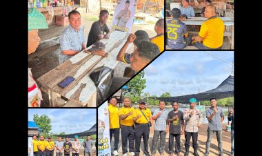 Polres Meranti Rangkul Pemuda Gogok Lewat Jum’at Curhat