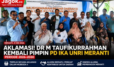 Aklamasi, Taufikurrahman Kembali Pimpin IKA UNRI Meranti