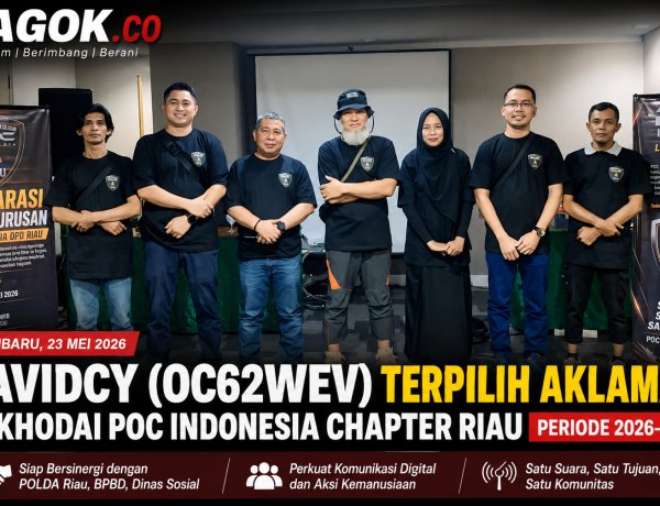 POC Indonesia Riau Resmi Dipimpin Davidcy Periode 2026–2028
