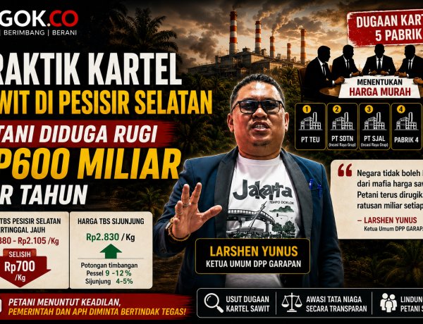 Mafia Harga Sawit Pessel Disorot, Petani Diduga Rugi Rp600 Miliar