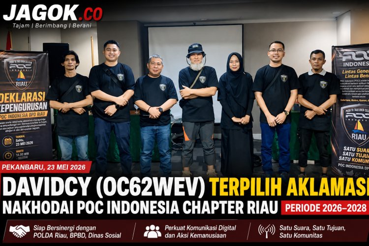 POC Indonesia Riau Resmi Dipimpin Davidcy Periode 2026–2028
