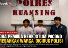 Viral Pocong Resahkan Warga, Dua Pemuda Kuansing Diamankan Polisi