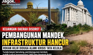 Keuangan Daerah Rokan Hilir Disorot, Lambatnya Pembangunan Infrastruktur Jadi Perhatian Publik