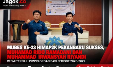 Mubes Ke-23 HIMAP2K Pekanbaru Tetapkan Muhamad Rido dan Irwansyah Pimpin Periode 2026-2027