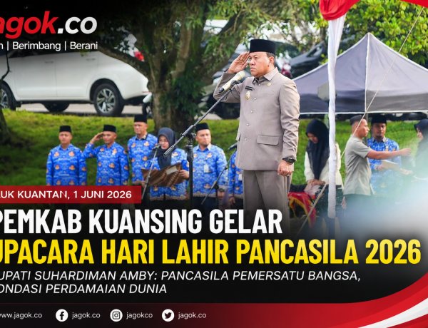Hari Lahir Pancasila 2026 di Kuansing Berlangsung Khidmat, Pemkab Ajak Masyarakat Amalkan Nilai Pancasila
